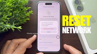 How to Reset Network Settings on iPhone 17