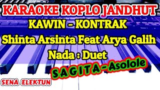 KAWIN KONTRAK - KARAOKE KOPLO JANDHUT