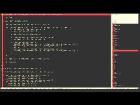Vim Minimap Showcase