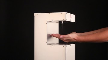 THE UNIQUE MIST GENERATION SYSTEM OF THE UNIART TOUCHLESS AUTOMATIC HAND SANITIZER DISPENSER