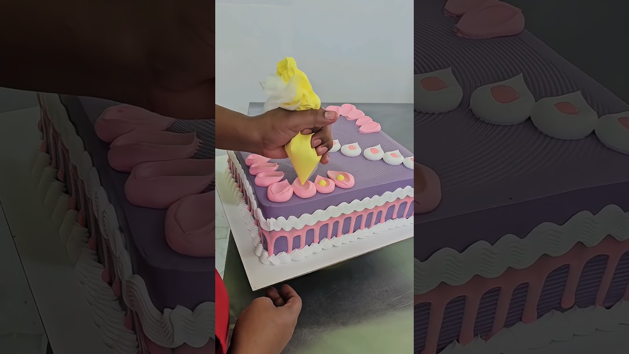 Simple Square Cake Decoration Ideas 