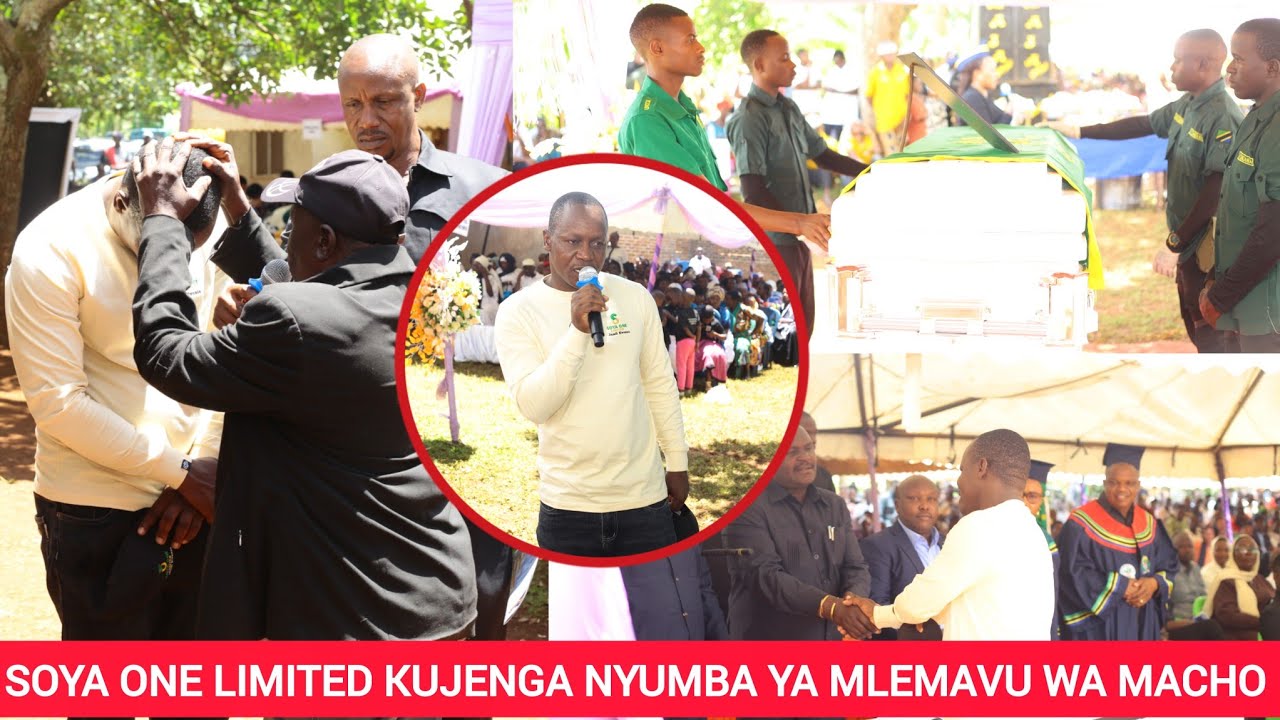 SOYA ONE LIMITED YAJITOLEA KUJENGEA MLEMAVU WA MACHO ,ALIYEAHIDIWA  NA MAREHEMU PHILIPO