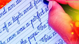 Practice one page english writing | Best cursive writing | english ki writing kaise sudhare #cursive