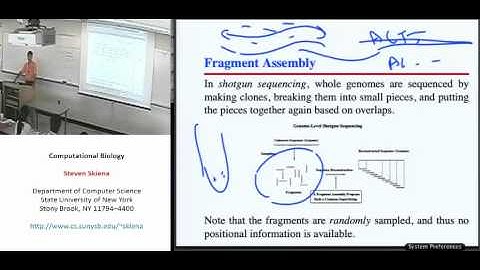 Lecture 4 - Sequence Assembly