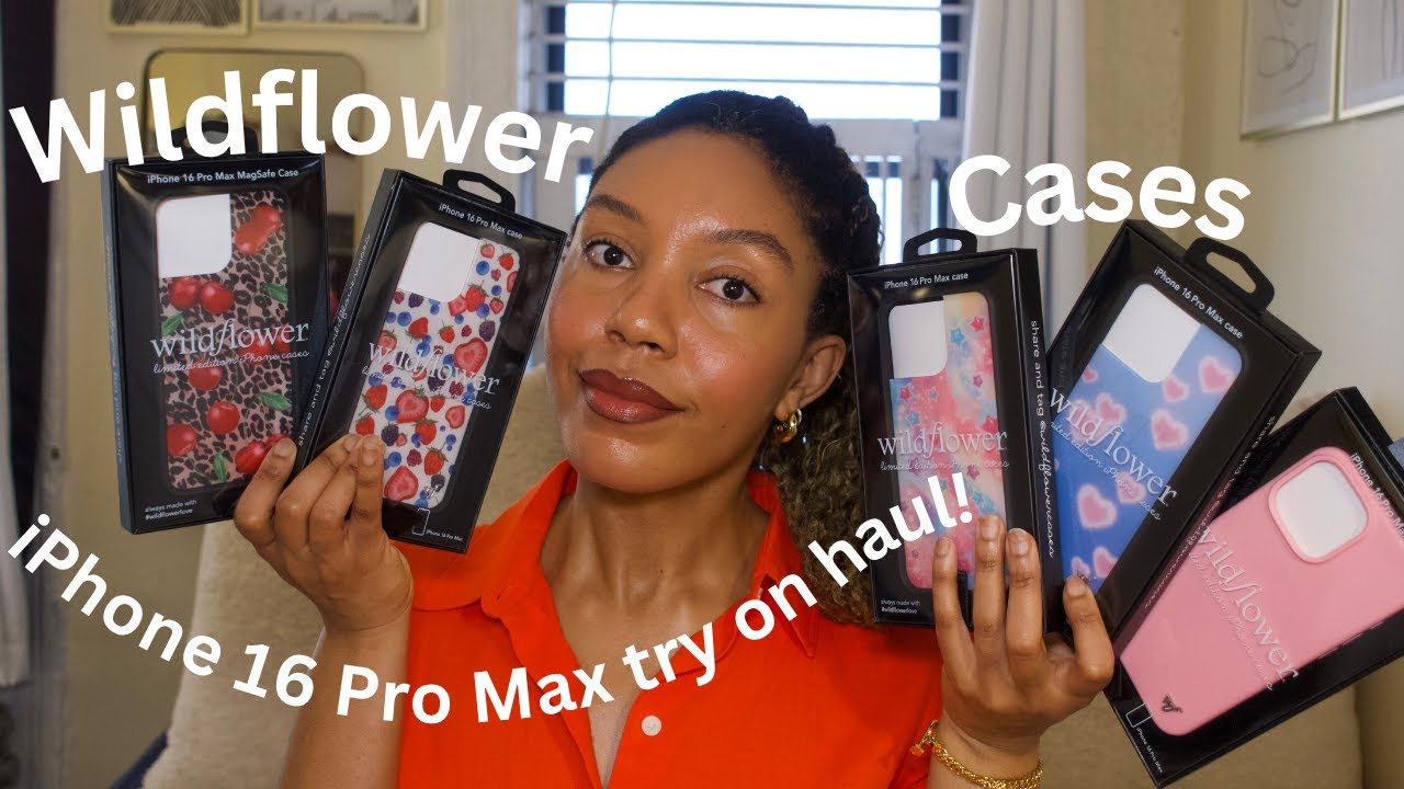 cutest Wildflower Case haul iPhone 16 Pro Max!