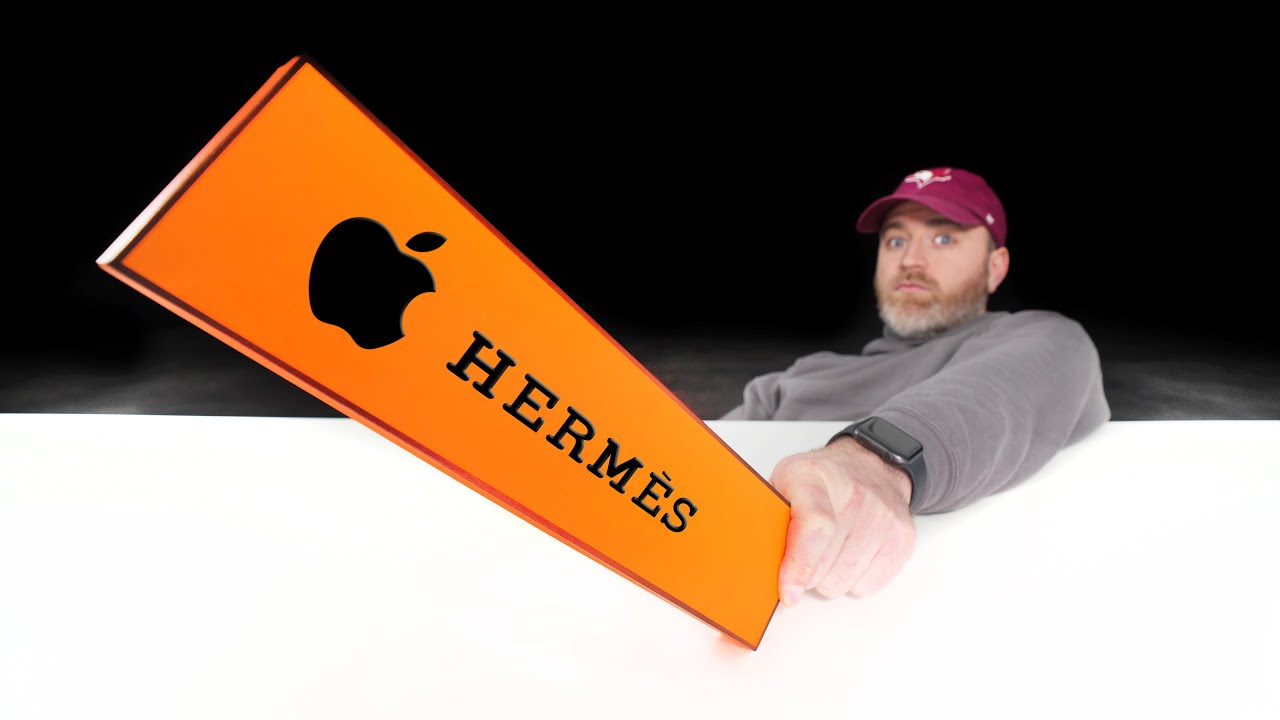 Apple Hermès "Luxury" AirTag Unboxing - YouTube