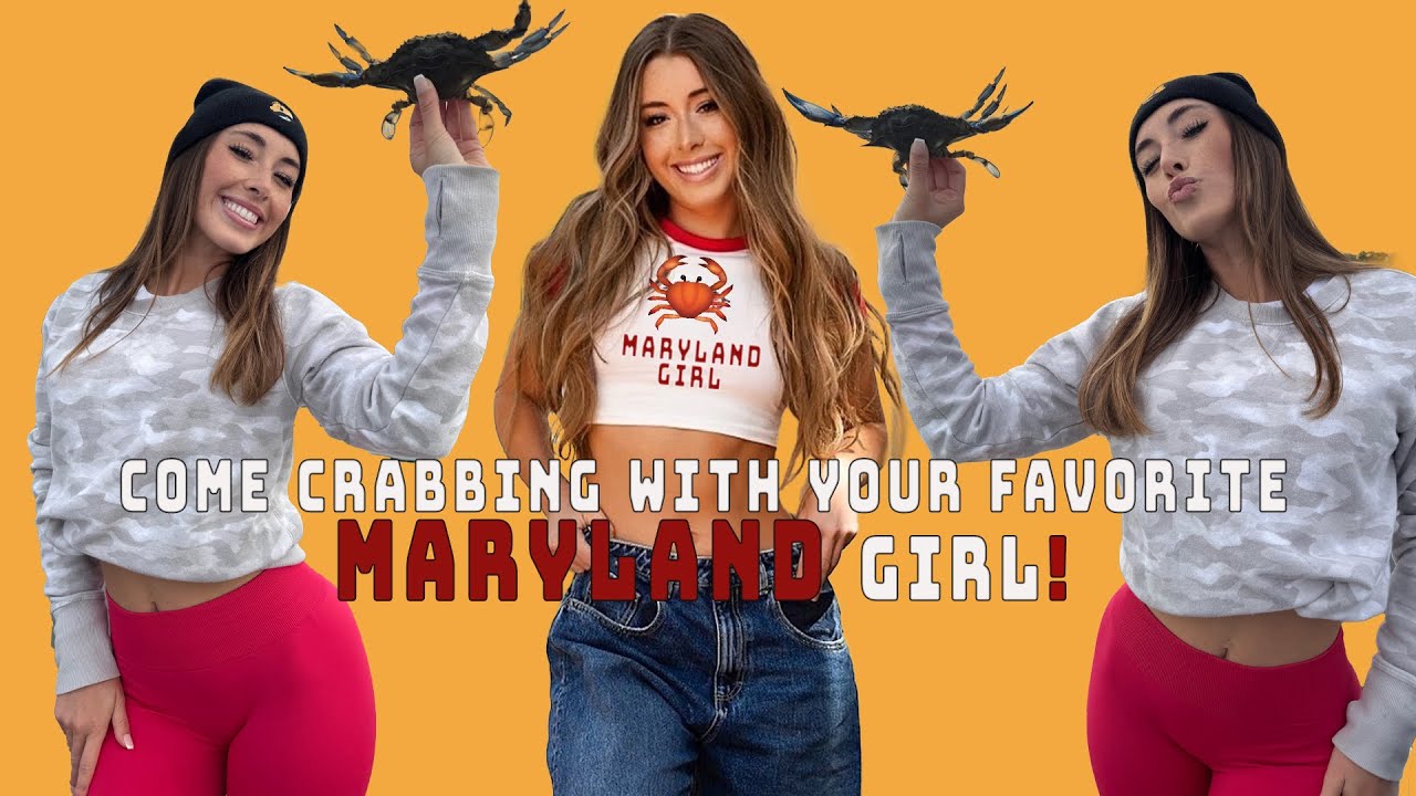 Come CRABBING with your favorite MARYLAND girl 🦀