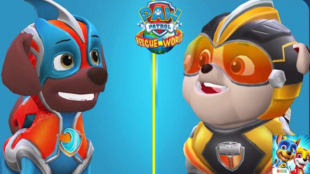 PAW Patrol Rescue World - Complete All 3 Stars in Mighty Pups with Zuma ...
