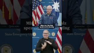 WATCH: Gov. Walz pleads for federal cooperation after deadly ICE shooting | ASL interpretation