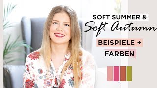 Farbtyp Soft Summer & Soft Autumn bestimmen | Beispiele + beste Farben screenshot 2
