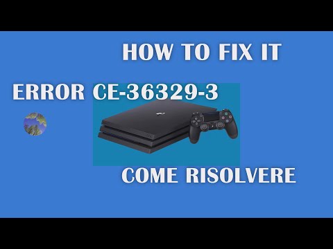 PS4 ERROR CE-36329-3