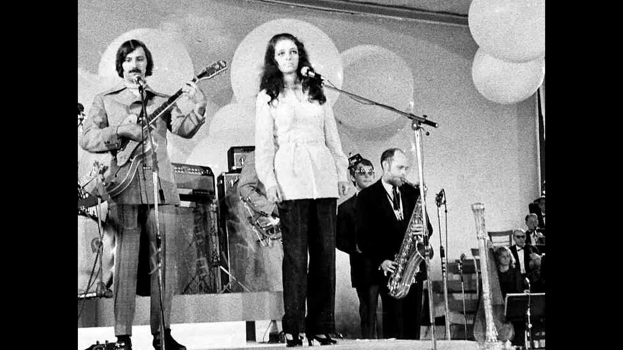 ANNA JANTAR na VIII FPP w Opolu'70. Waganci-Szła noc.