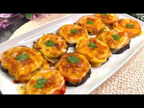 Vidéo: Apéritif D'aubergine Au Fromage Et Aux Champignons