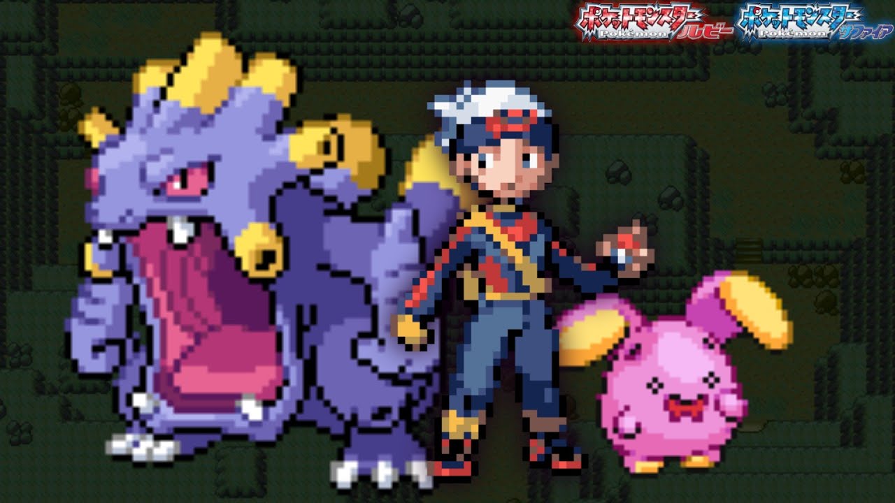 ゴニョニョLv5が最初のポケモンだったら1匹で殿堂入りできる？【ルビーサファイア】