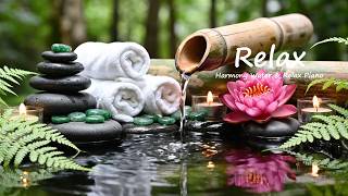 Soothing Music +Sound of Water 🌿 Relieve Stress, Calm Anxiety & Depression, Ease Overthinking