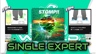 [DDR WORLD]  STOMP!!  [ESP - Lv.15 / 1P:NORMAL  2P:MIRROR]
