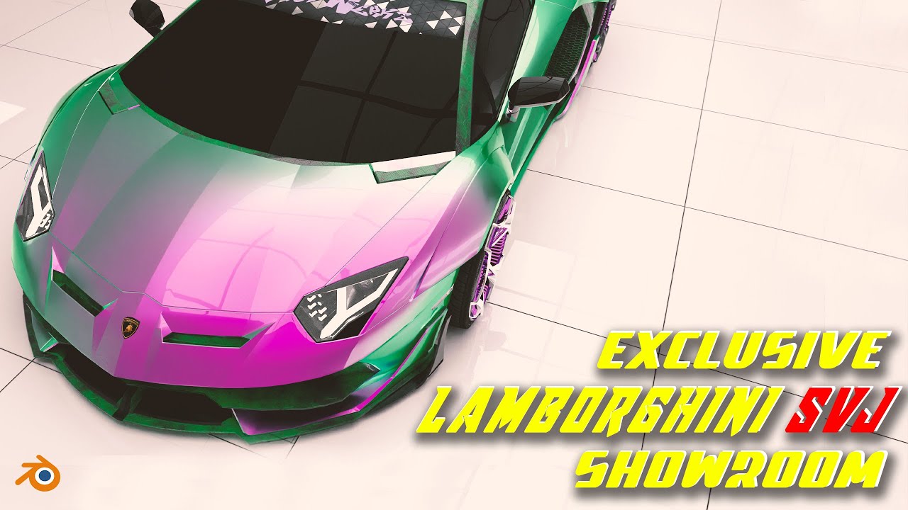 NFS and Forza inspired Lamborghini Aventador SVJs with Widebody Kit and ...