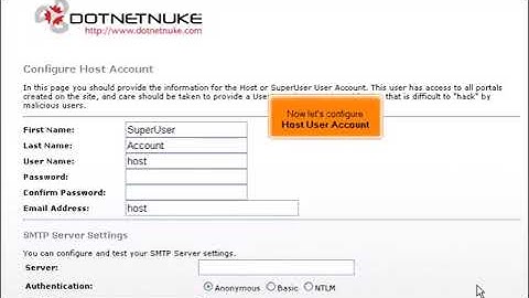 How to install DotNetNuke on a local computer