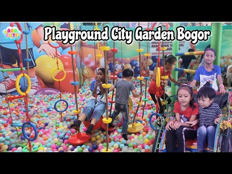 Ara Plays at the City Garden Bogor Playground