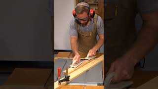 Do You Know This Table Saw Trick?  #Diywoodworking #Youtubeshorts #Diy