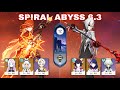 C0 Mavuika &amp; C3 Arlecchino | Spiral Abyss 6.3 | Genshin Impact