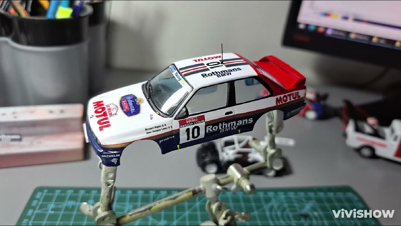 BMW M3 E30 Hachette 1987 – Rallye Tour De Corse, Béguin Winner, Scala 1:24, WRC