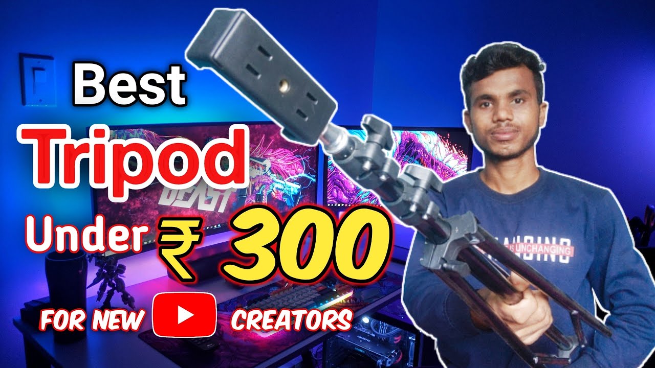Best tripod under ₹300 for new youtube creators tripod stand for