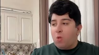 Baboş Yenə Yemək Yeyə-Yeyə Canlı Açdı