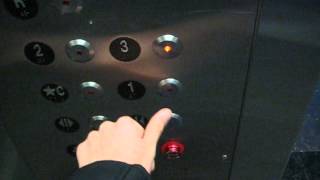 480p Retake: Main St Schindler Highdraulic Elevator at New World Mall Flushing, NY