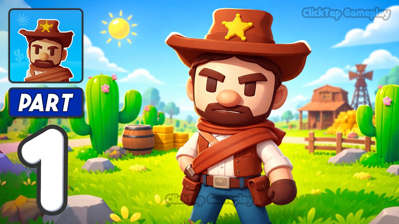 Wild West: Adventure - Gameplay Walkthrough Part 1 - Survive Wild West Adventure (iOS, Android)