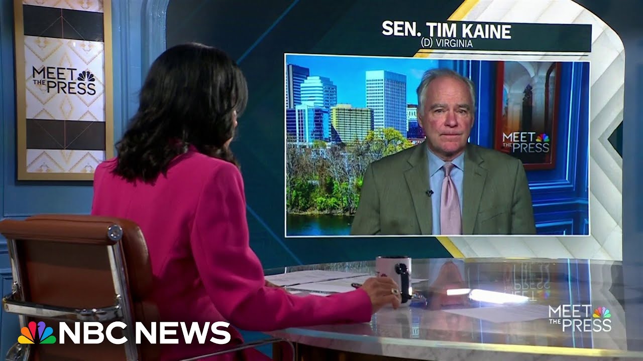 Tim Kaine says he’s not an ‘automatic no’ on Trump’s next attorney general pick