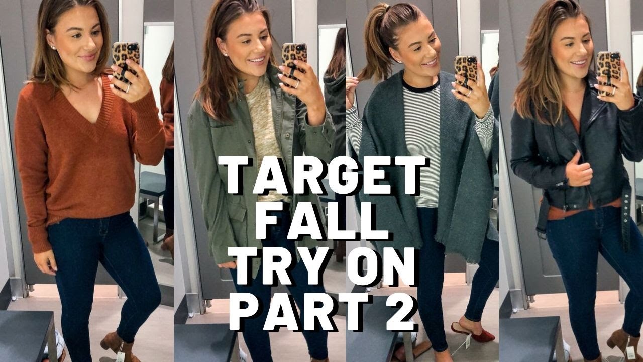 HUGE TARGET CLOTHING TRY ON PART 2 - YouTube