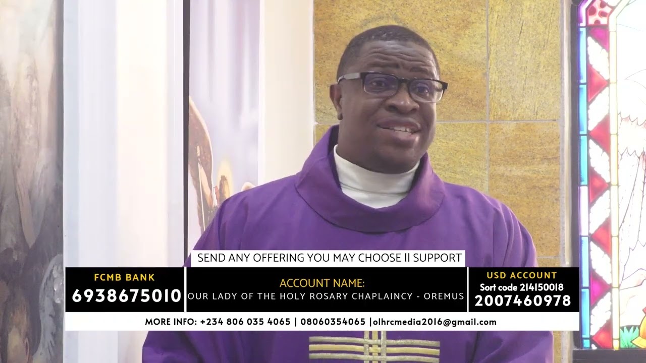 TUESDAY OF THE 2ND WEEK OF LENT. #Oremus #CatholicMass #DailyMass #CatholicMassToday #eucharist