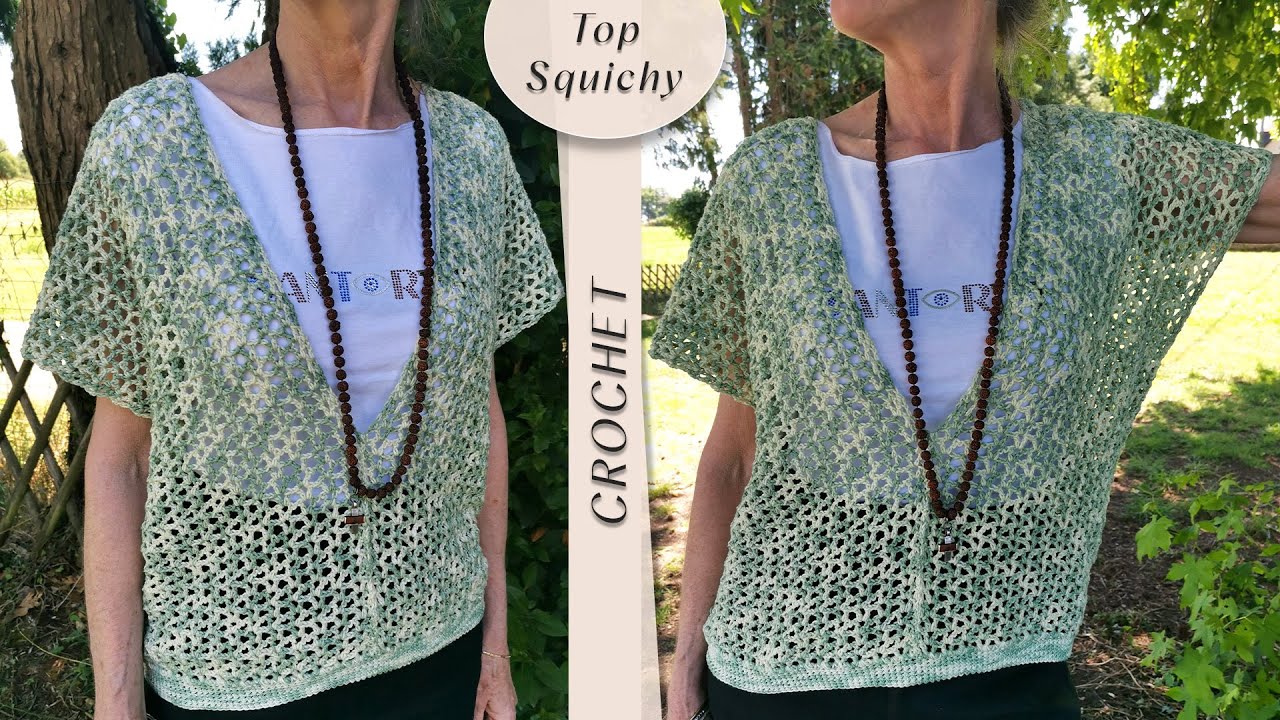 Crocheter un Top d’Été Facile & Tendance 🌸 (Débutant Friendly !)