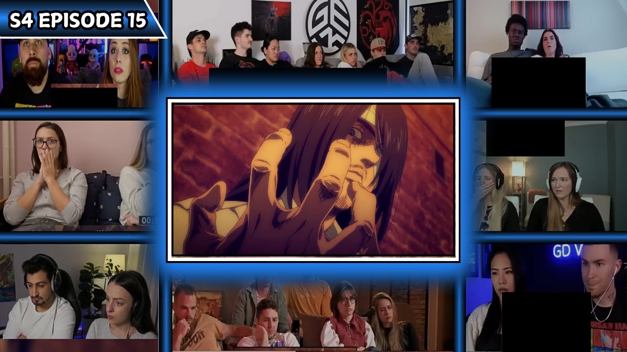 ATTACK ON TITAN | SEASON 04 EPISODE 15 [ REACTION MASHUP ]