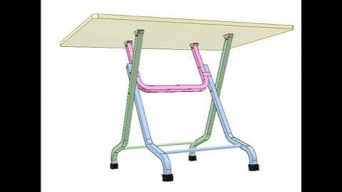 Folding table 1