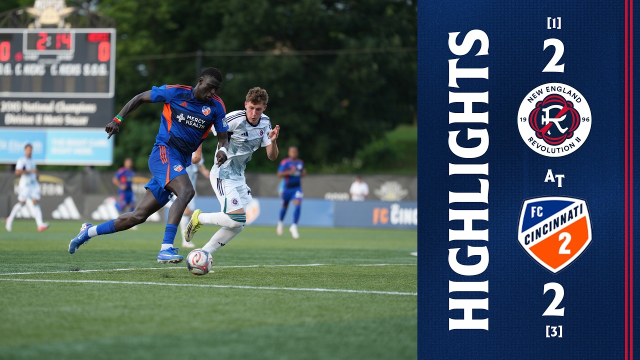 Highlights | FC Cincinnati 2 vs. NE Revolution II