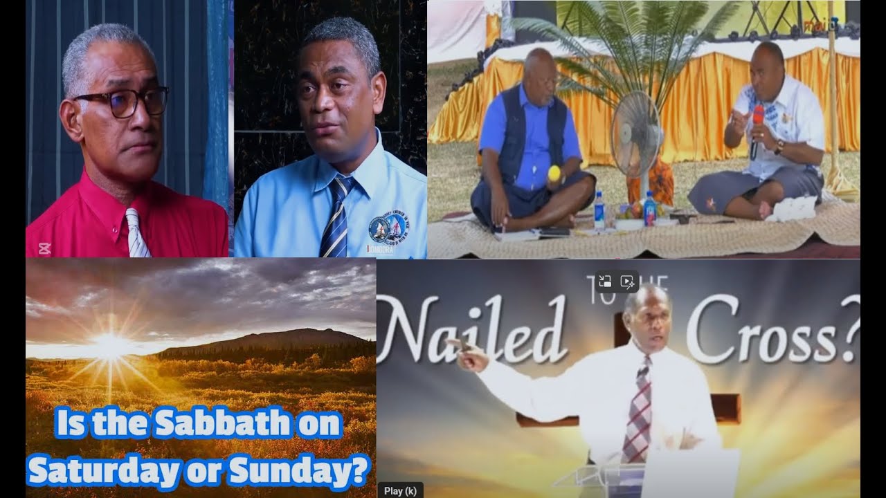 Sabbath Debate (Fijian) - Sa veisau beka na siga dina ni vakacecegu/sigatabu vaka Ivolatabu?