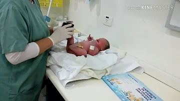 O que acontece com o bebê após o nascimento?