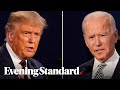 Donald Trump refuses to take part in virtual presidential debate with Joe Biden