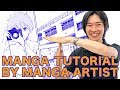 MANGA SENPAI [32] Establishing Panel - Time | How to make manga by Japanese manga-ka