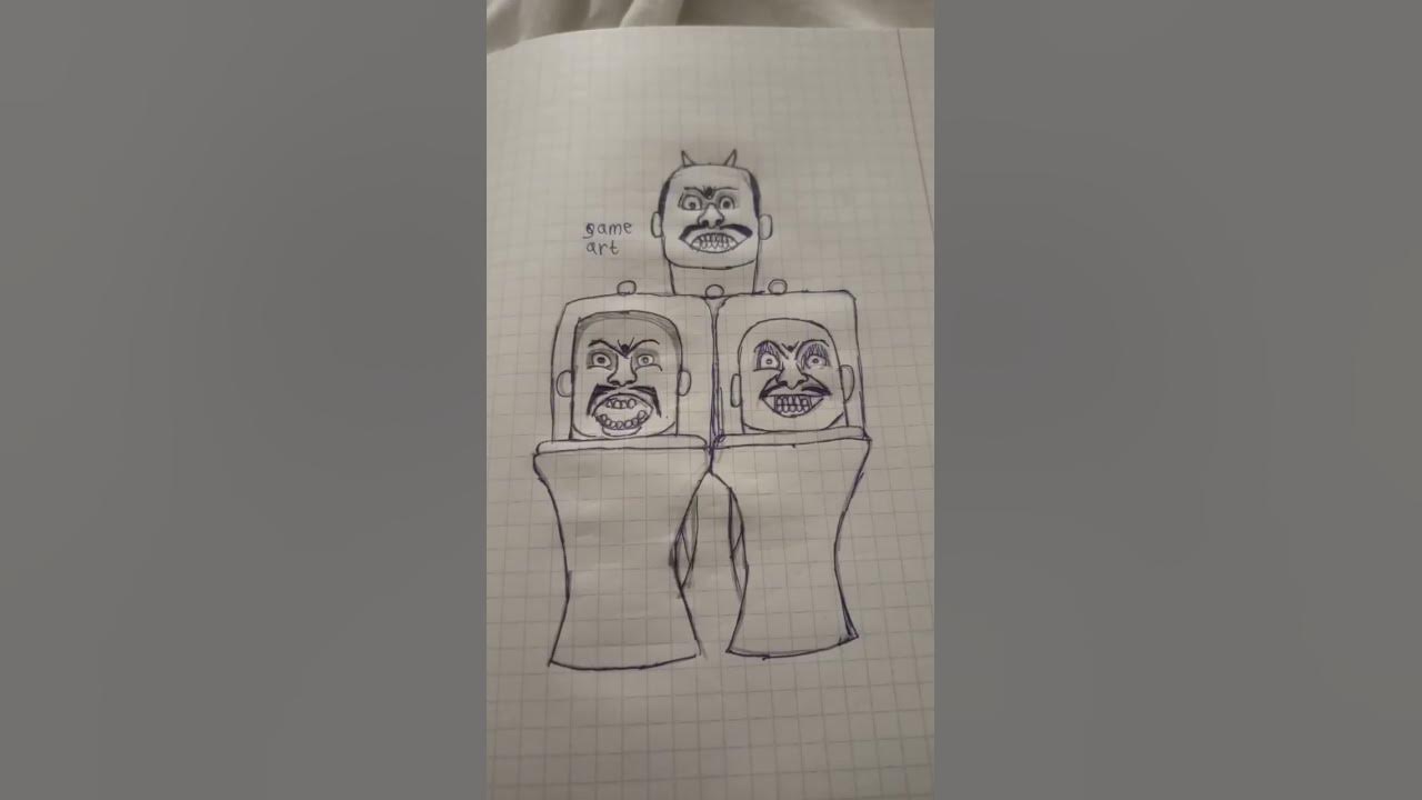 рисунки по скибиди тойлет 2) - YouTube