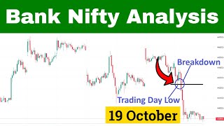 Bank Nifty Analysis for Tomorrow 19 October 2023