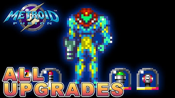 Metroid Fusion - Upgrade Locations