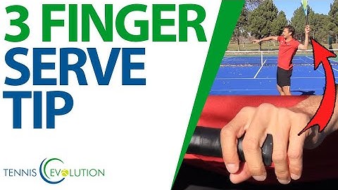 TENNIS SERVE: Get Easy Power On Your Serve (SIMPLE TIP)