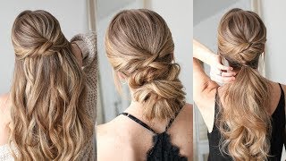 3 Easy 5 Min Hairstyles | Missy Sue
