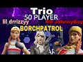 Trio 50 player Zone Wars Part 2 (SO FUN)