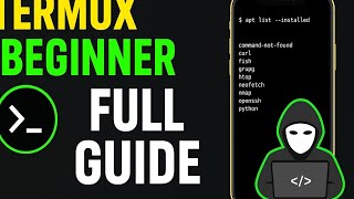 Termux Beginner Full Guide | Termux Installation & Basic Commands | 2025