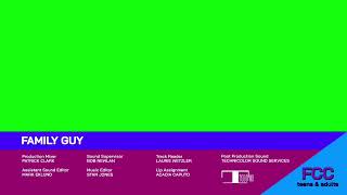 Family Guy Fcct&A Split-Screen Credits Green Screen Template April 2026