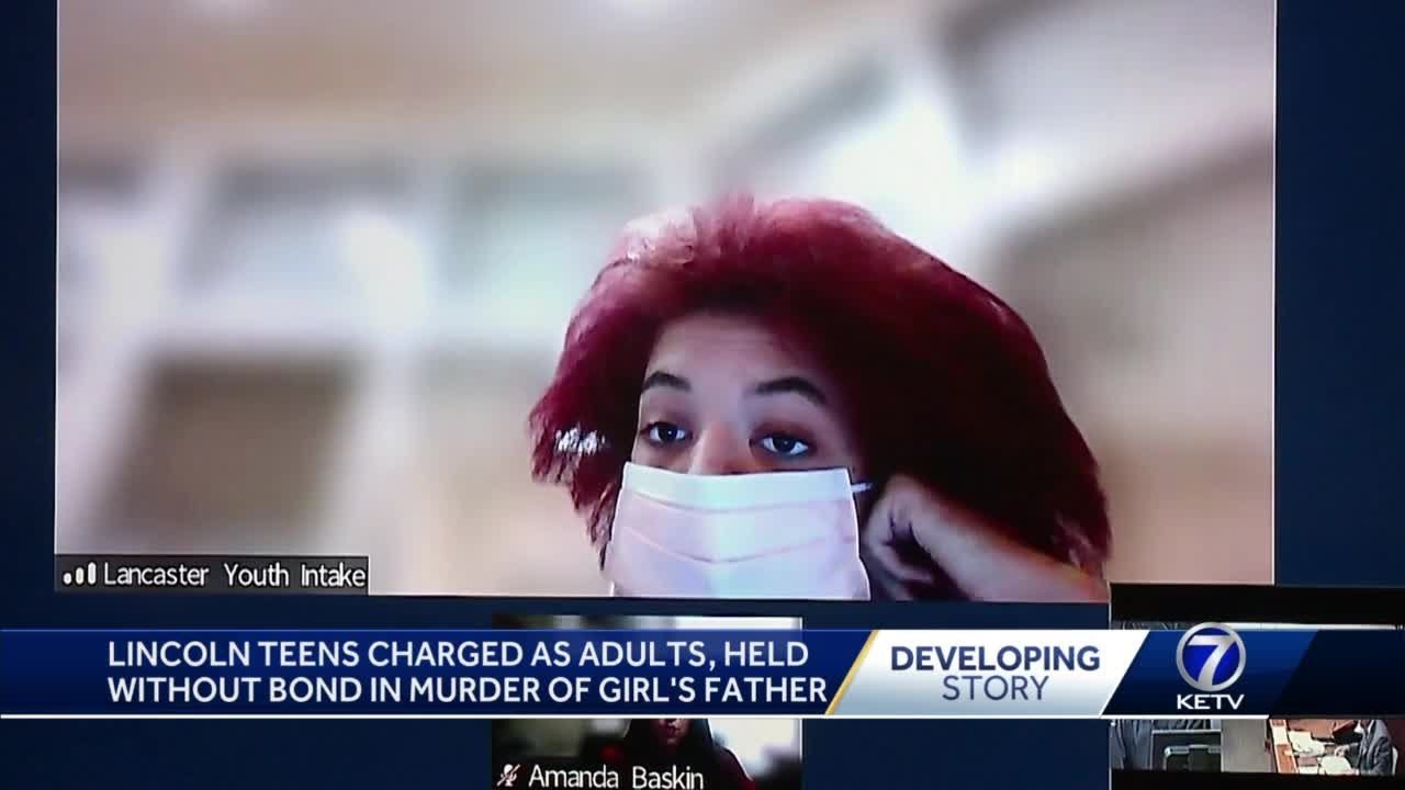 Teen charged as adult in her father's murder - YouTube